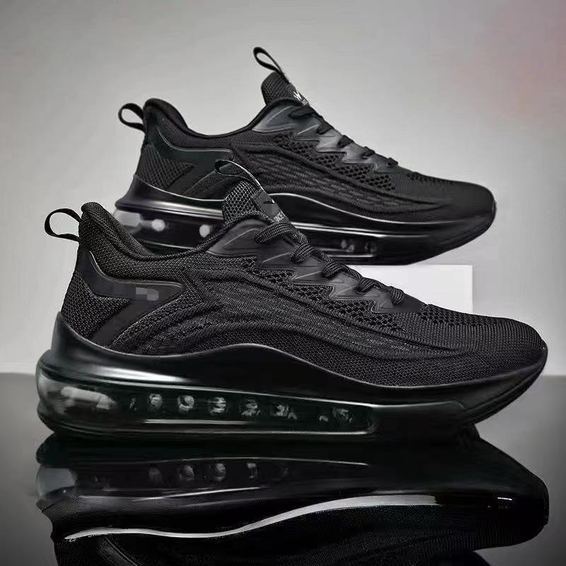 2025 high quality Running shoes Air cushion men spring and autumn new trend breathable soft sole men's casual shoes sneaker