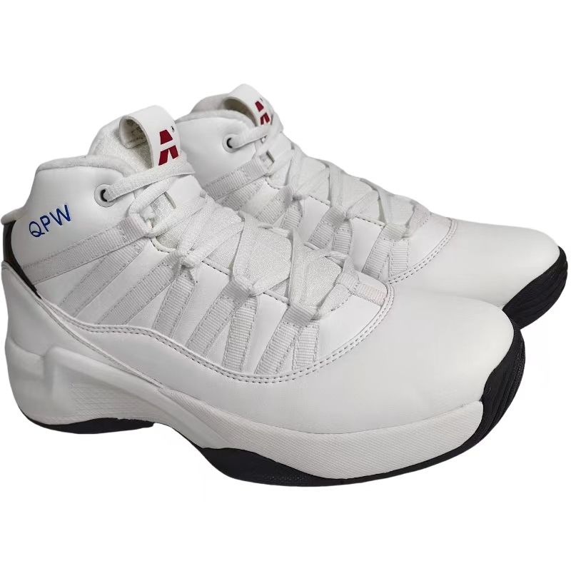 High-Top Basketball Shoes for Men New Style Thick Bottom Sneakers with Wear Resistance Damping for Winter Sports